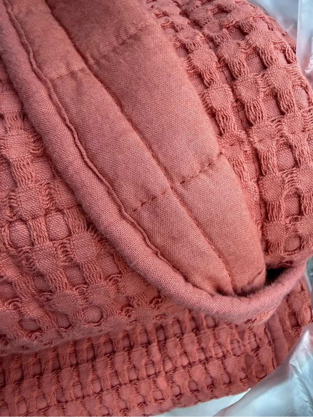 *New* LEVTEX Mills Waffle Quilt Set, Full/Queen